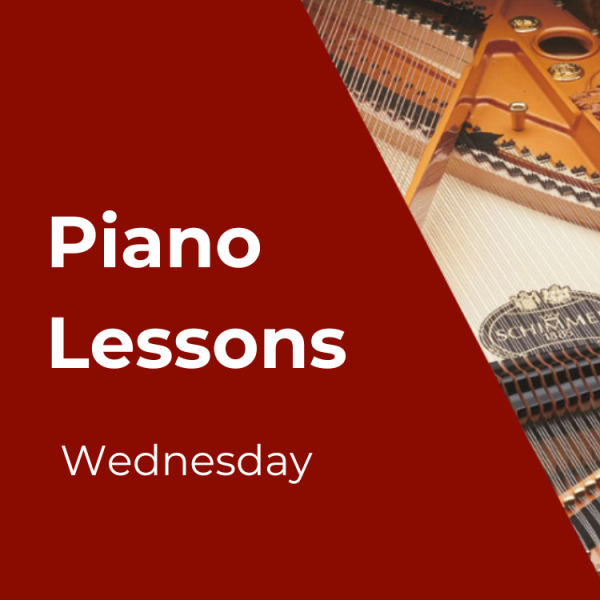 Piano Lessons | 10:30am Wednesday